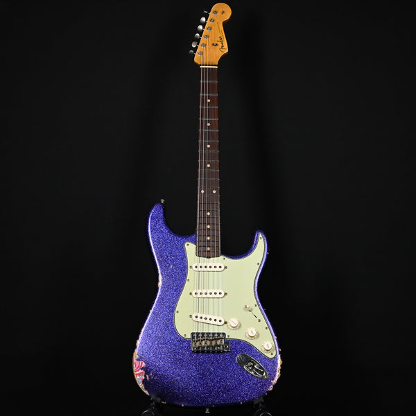 Fender Custom Shop 1962 Stratocaster w/ Josefina Handwound Pickups Heavy Relic- Purple Sparkle/ Pink Paisley 2025 (R144972)