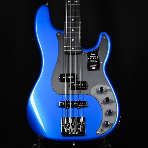 Fender American Ultra II Precision Bass Ebony Fingerboard Noble Blue 2024 (US24017486)