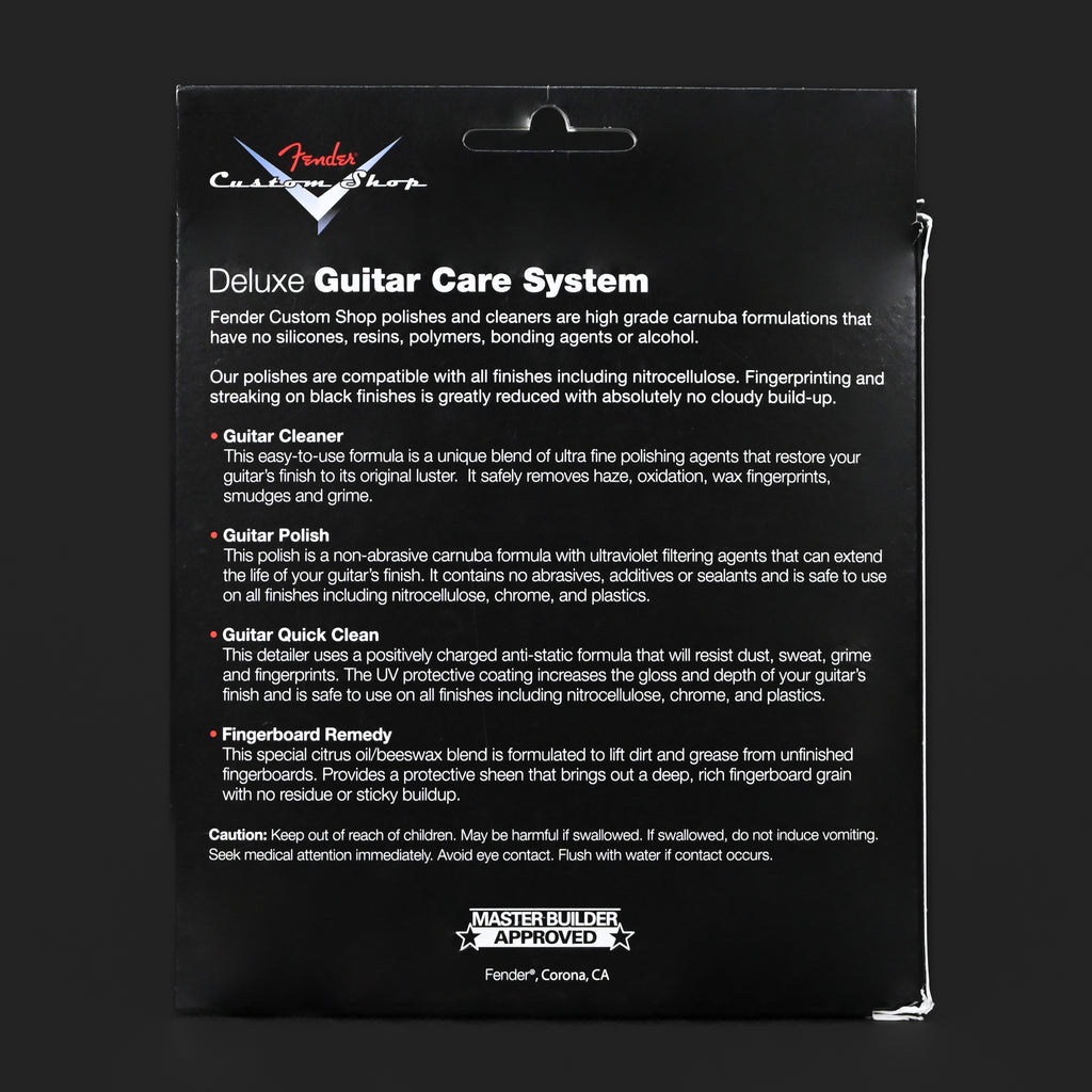 Fender Custom Shop Deluxe Guitar Care System 4 Pack