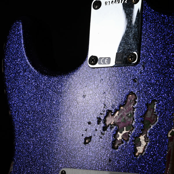 Fender Custom Shop 1962 Stratocaster w/ Josefina Handwound Pickups Heavy Relic- Purple Sparkle/ Pink Paisley 2025 (R144972)