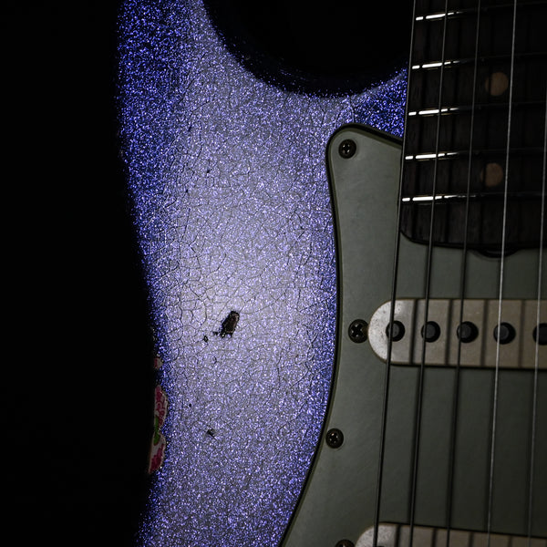 Fender Custom Shop 1962 Stratocaster w/ Josefina Handwound Pickups Heavy Relic- Purple Sparkle/ Pink Paisley 2025 (R144972)