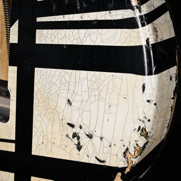 EVH Custom Shop USA NAMM 2025 Limited Edition Wolfgang HH w/ Floyd Rose- Black & White Stripes 2025 (WG17621A)