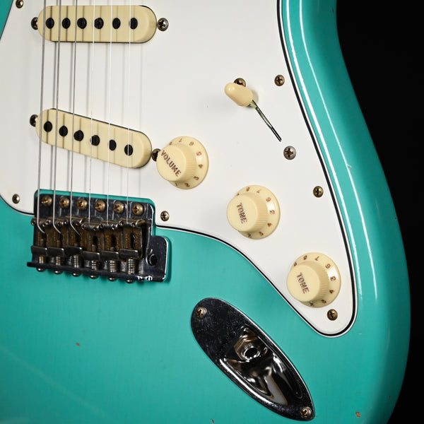 Fender Custom Shop Limited Edition L-Series '64 Stratocaster w/ HW Texas Special Journeyman- Aged Sea Foam Green 2025 (L11682)
