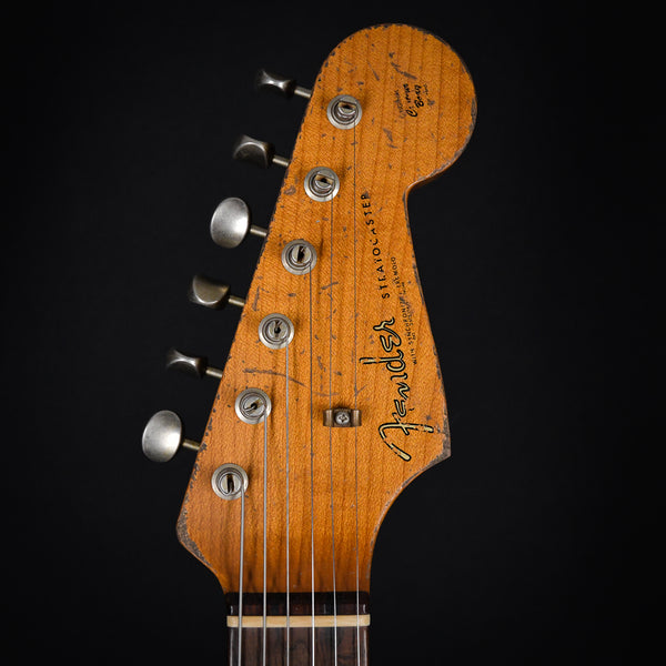 Fender Custom Shop Masterbuilt Dennis Galuszka 62 Stratocaster Super Heavy Relic Daphne Blue / Pink Paisley Brazilian Rosewood 2023 (R130520)