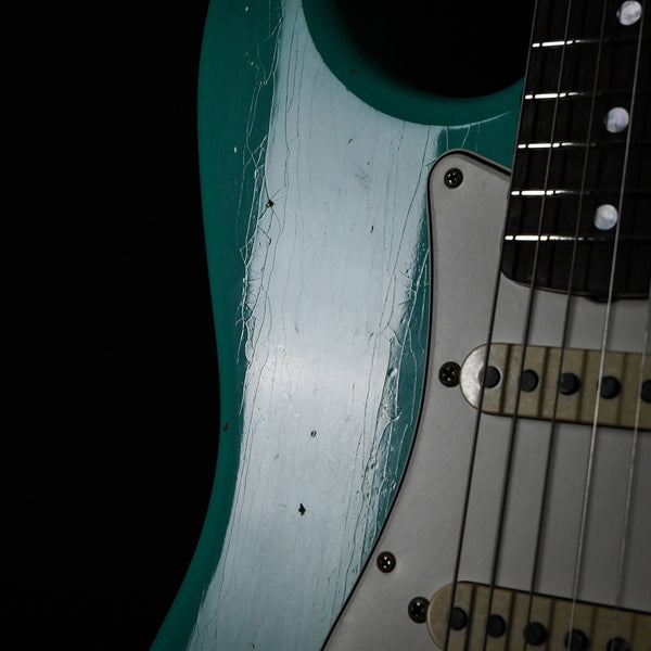 Fender Custom Shop Limited Edition L-Series '64 Stratocaster w/ HW Texas Special Journeyman- Aged Sea Foam Green 2025 (L11682)