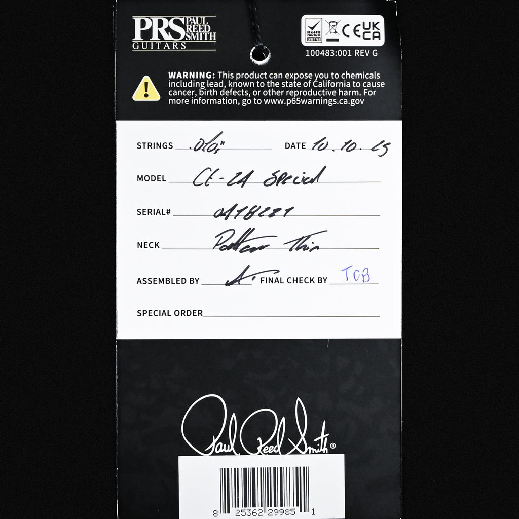 PRS CE 24 Special Electric Guitar- Custom Color 2025 (0418221)