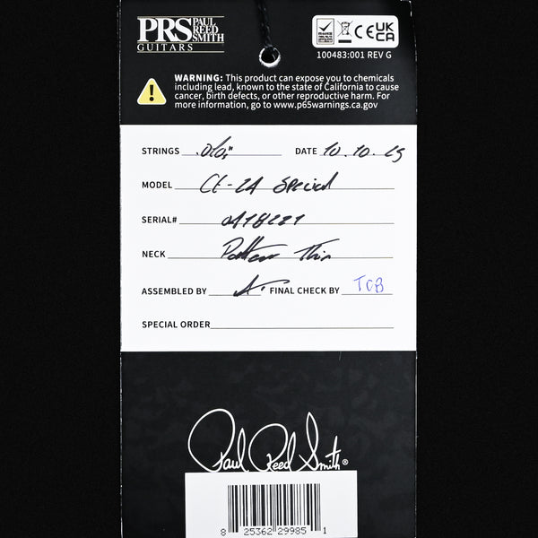 PRS CE 24 Special Electric Guitar- Custom Color 2025 (0418221)