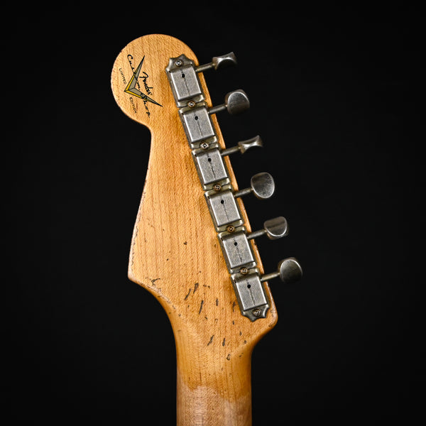 Fender Custom Shop Limited Edition Roasted '61 Stratocaster Super Heavy Relic- Aged Black/ 3 Color Sunburst 2024 (CZ581140)