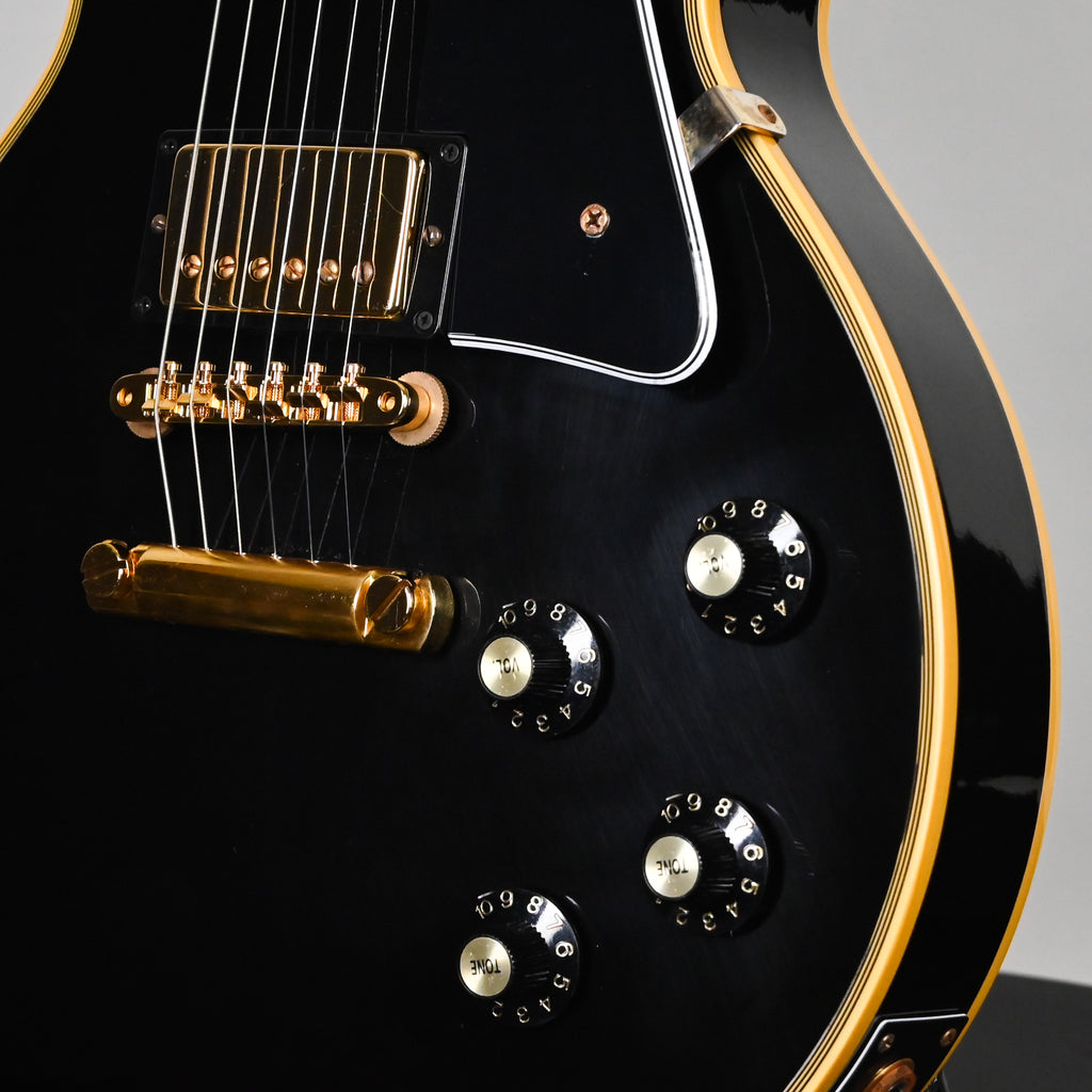 Gibson Custom 1968 Les Paul Custom Reissue w/ Gold Hardware Murphy Lab Ultra Light Aged- Ebony 2026 (602808)