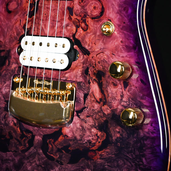 Ernie Ball Music Man Jason Richardson Cutlass - Majora Purple (S10869)