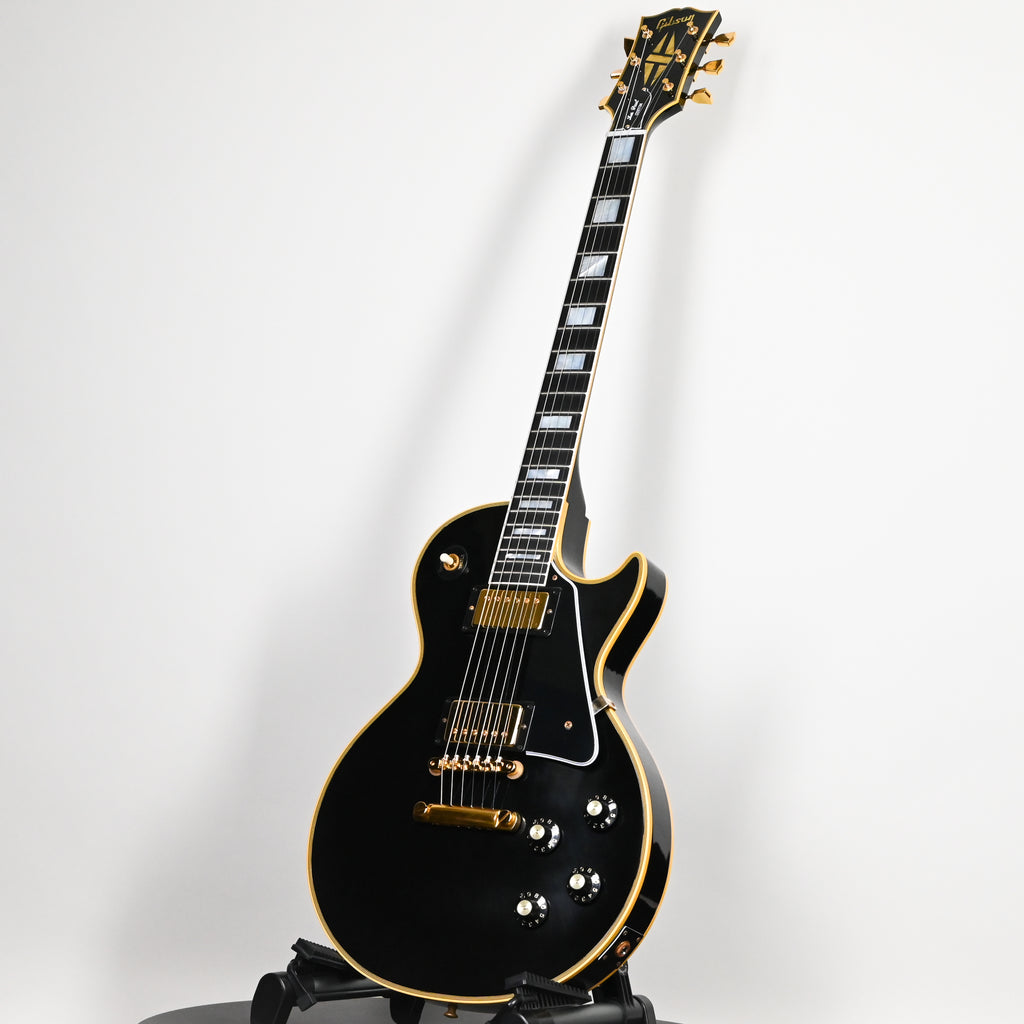 Gibson Custom 1968 Les Paul Custom Reissue w/ Gold Hardware Murphy Lab Ultra Light Aged- Ebony 2026 (602808)