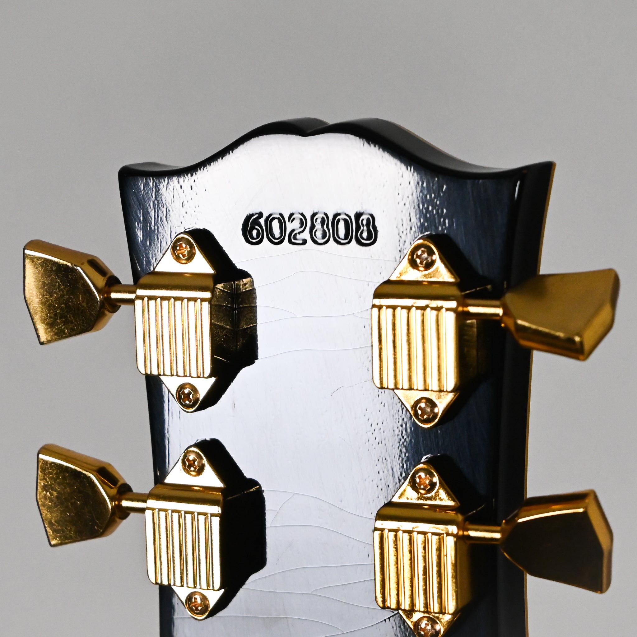 Gibson Custom 1968 Les Paul Custom Reissue w/ Gold Hardware Murphy Lab Ultra Light Aged- Ebony 2026 (602808)