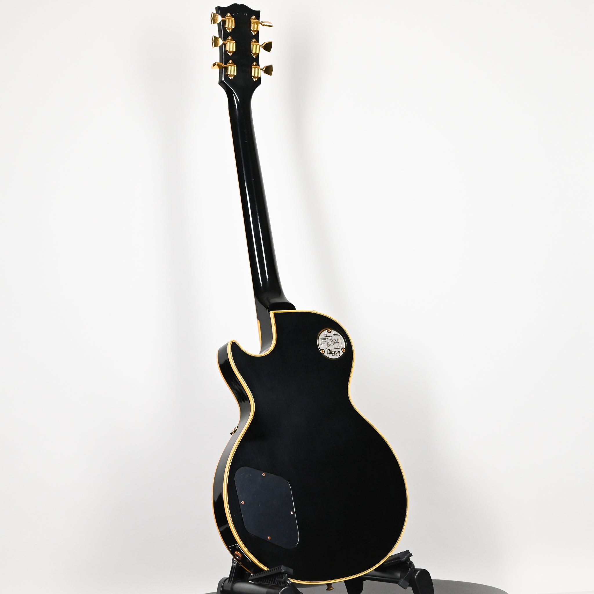 Gibson Custom 1968 Les Paul Custom Reissue w/ Gold Hardware Murphy Lab Ultra Light Aged- Ebony 2026 (602808)
