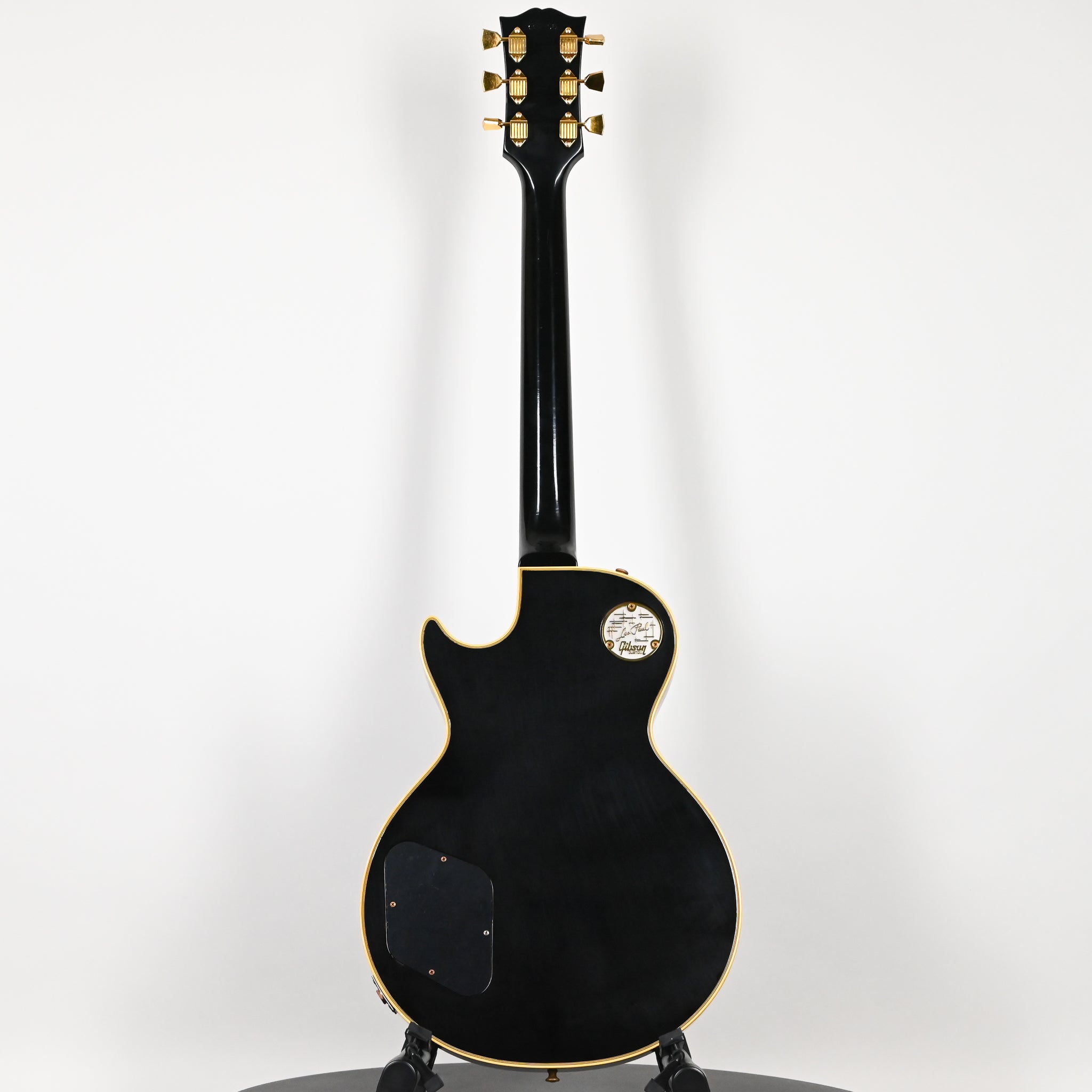 Gibson Custom 1968 Les Paul Custom Reissue w/ Gold Hardware Murphy Lab Ultra Light Aged- Ebony 2026 (602808)