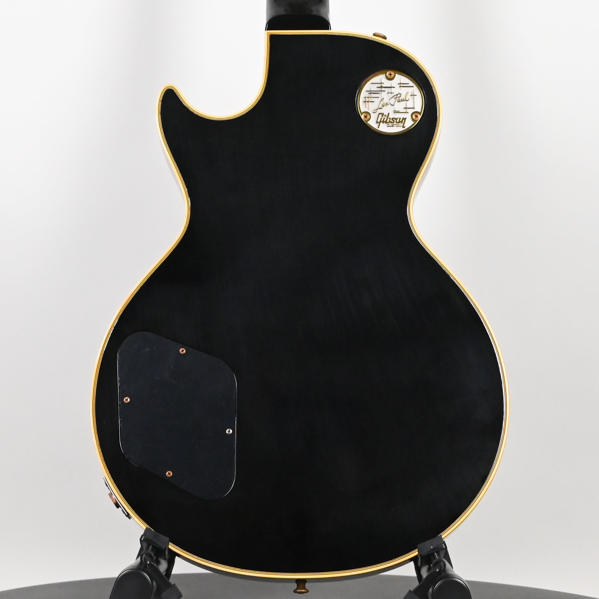 Gibson Custom 1968 Les Paul Custom Reissue w/ Gold Hardware Murphy Lab Ultra Light Aged- Ebony 2026 (602808)