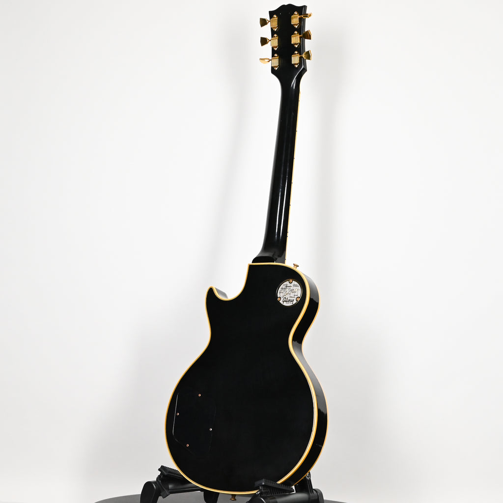 Gibson Custom 1968 Les Paul Custom Reissue w/ Gold Hardware Murphy Lab Ultra Light Aged- Ebony 2026 (602808)