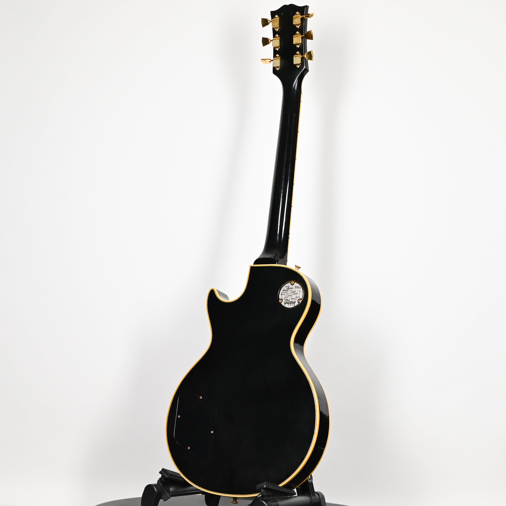 Gibson Custom 1968 Les Paul Custom Reissue w/ Gold Hardware Murphy Lab Ultra Light Aged- Ebony 2026 (602808)