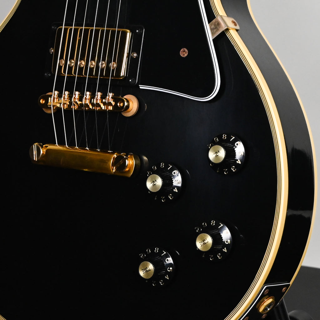 Gibson Custom 1968 Les Paul Custom Reissue w/ Gold Hardware Murphy Lab Ultra Light Aged- Ebony 2026 (604648)