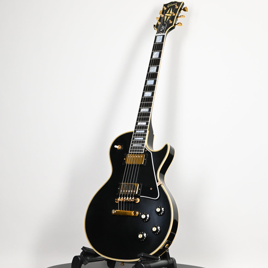 Gibson Custom 1968 Les Paul Custom Reissue w/ Gold Hardware Murphy Lab Ultra Light Aged- Ebony 2026 (604648)