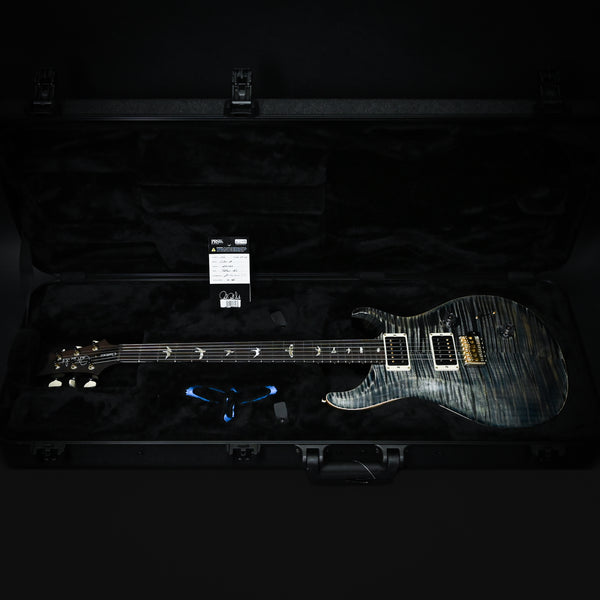 PRS Custom 24 w/ 10-Top & DMO Pickups- Faded Whale Blue 2025 (0410985)
