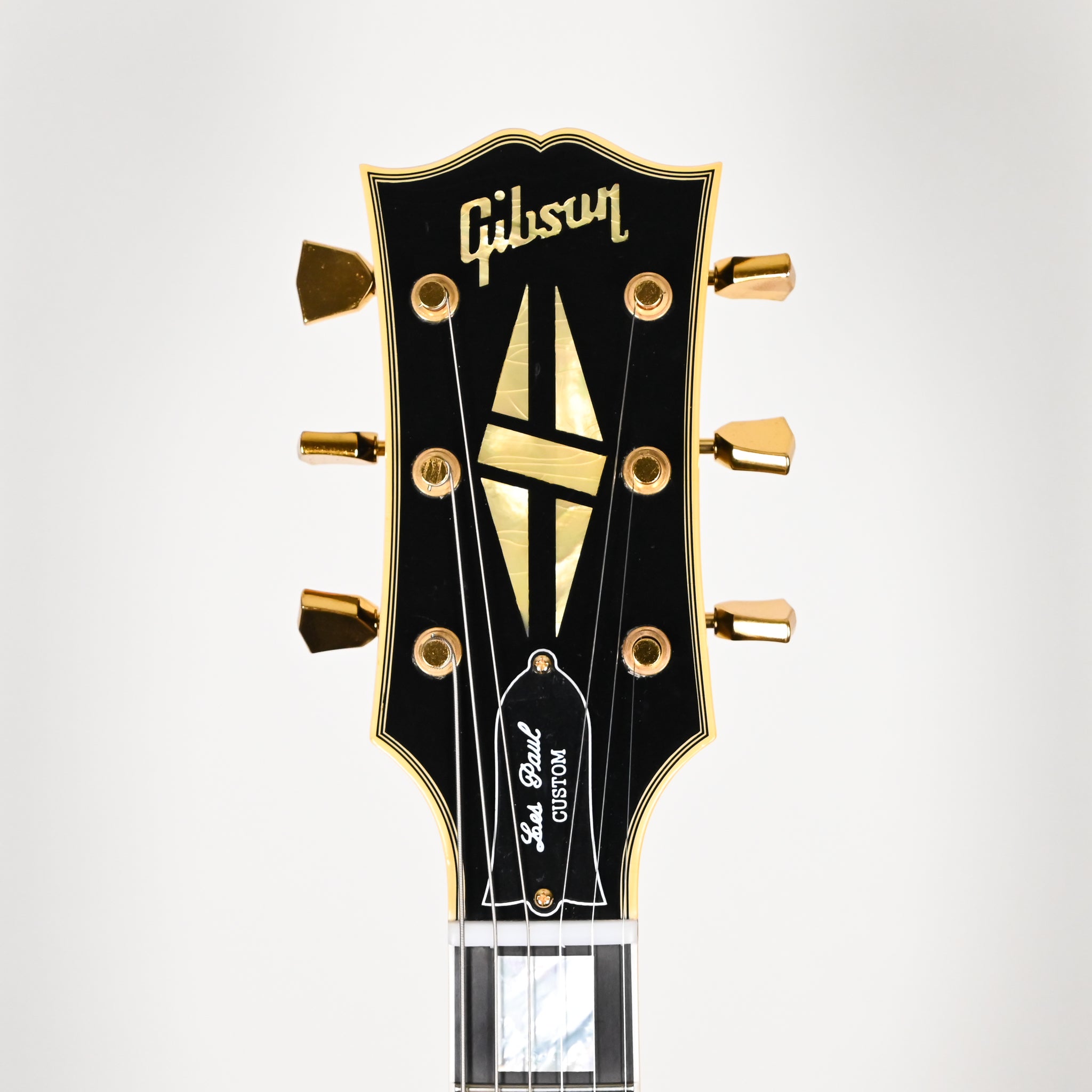 Gibson Custom 1968 Les Paul Custom Reissue w/ Gold Hardware Murphy Lab Ultra Light Aged- Ebony 2026 (604648)
