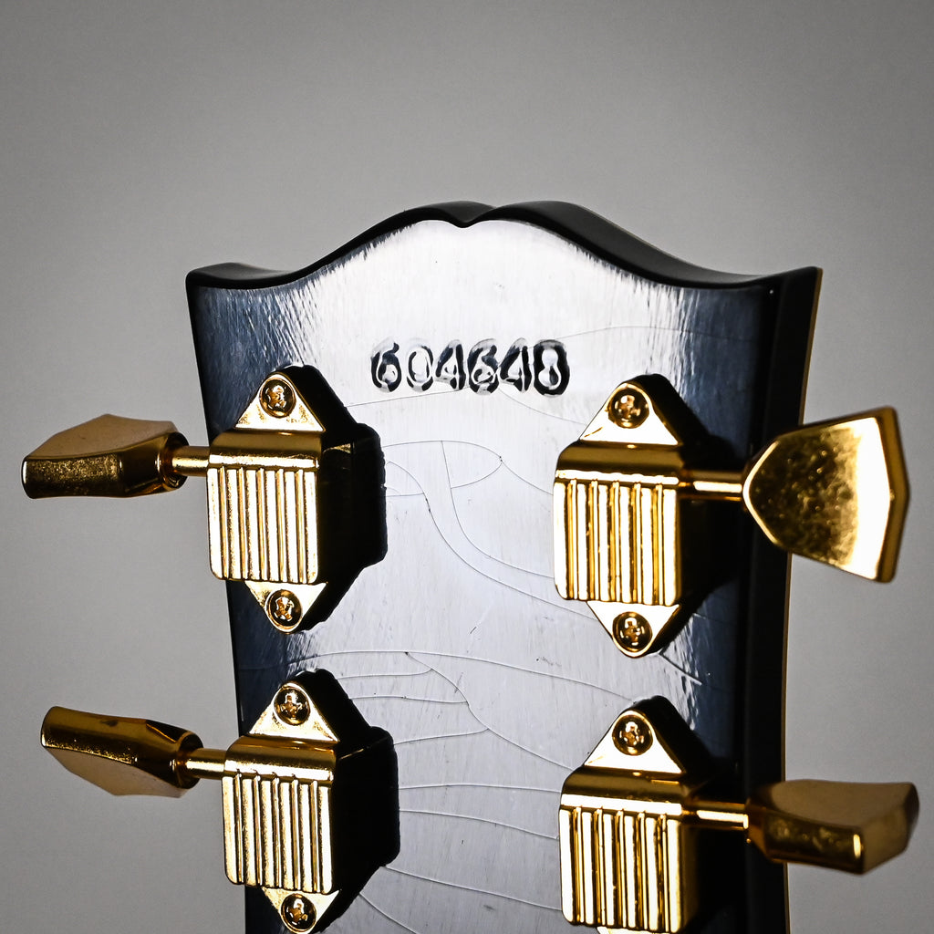 Gibson Custom 1968 Les Paul Custom Reissue w/ Gold Hardware Murphy Lab Ultra Light Aged- Ebony 2026 (604648)