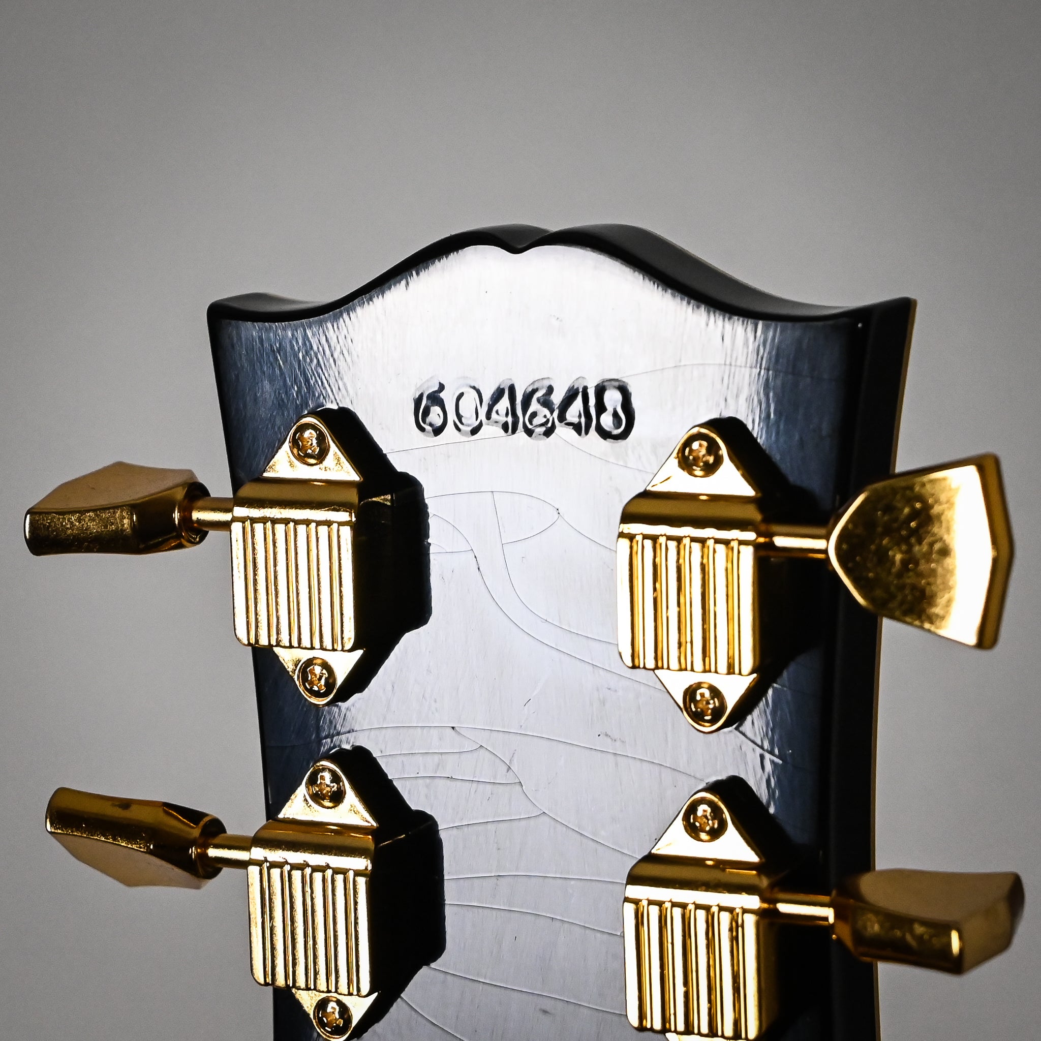 Gibson Custom 1968 Les Paul Custom Reissue w/ Gold Hardware Murphy Lab Ultra Light Aged- Ebony 2026 (604648)