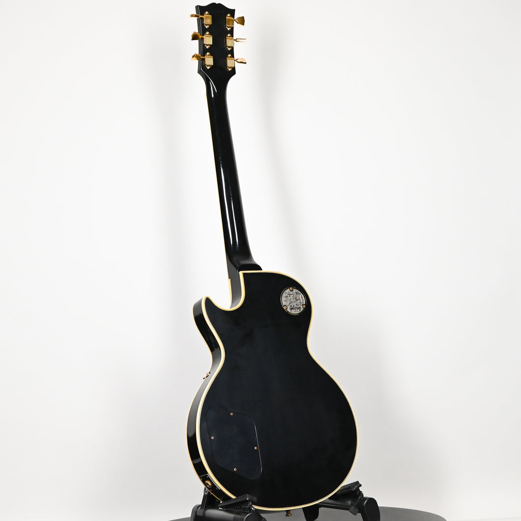 Gibson Custom 1968 Les Paul Custom Reissue w/ Gold Hardware Murphy Lab Ultra Light Aged- Ebony 2026 (604648)