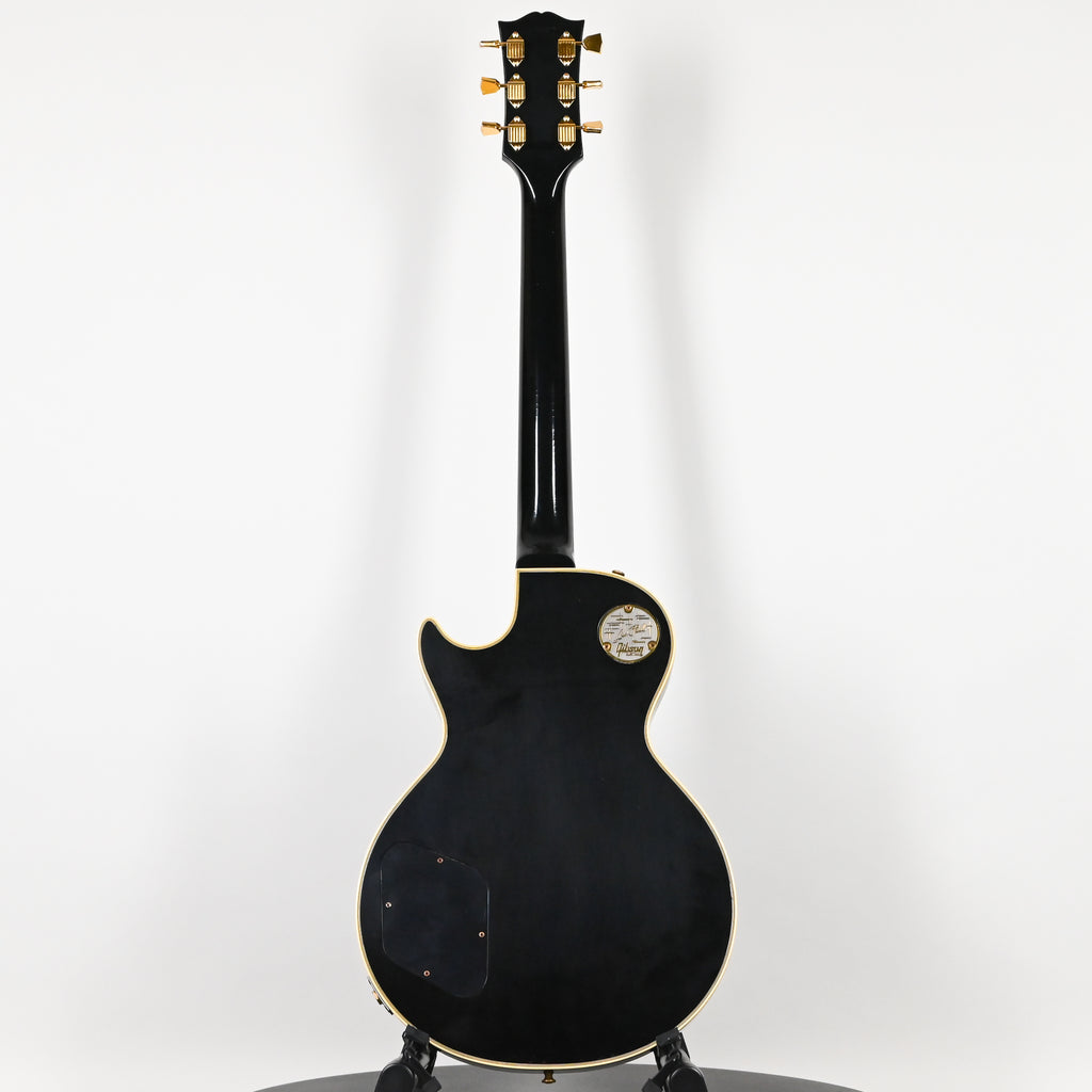 Gibson Custom 1968 Les Paul Custom Reissue w/ Gold Hardware Murphy Lab Ultra Light Aged- Ebony 2026 (604648)