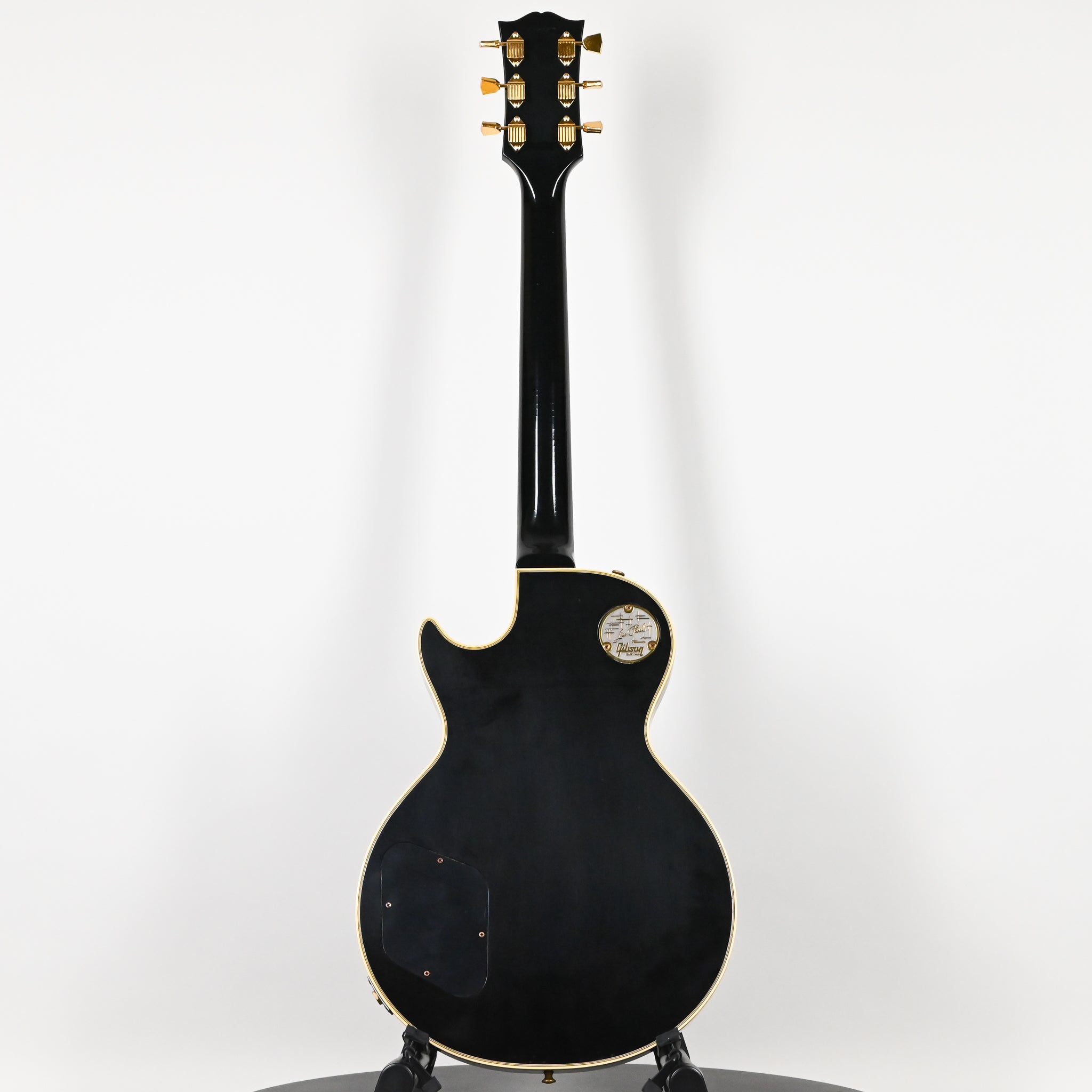 Gibson Custom 1968 Les Paul Custom Reissue w/ Gold Hardware Murphy Lab Ultra Light Aged- Ebony 2026 (604648)