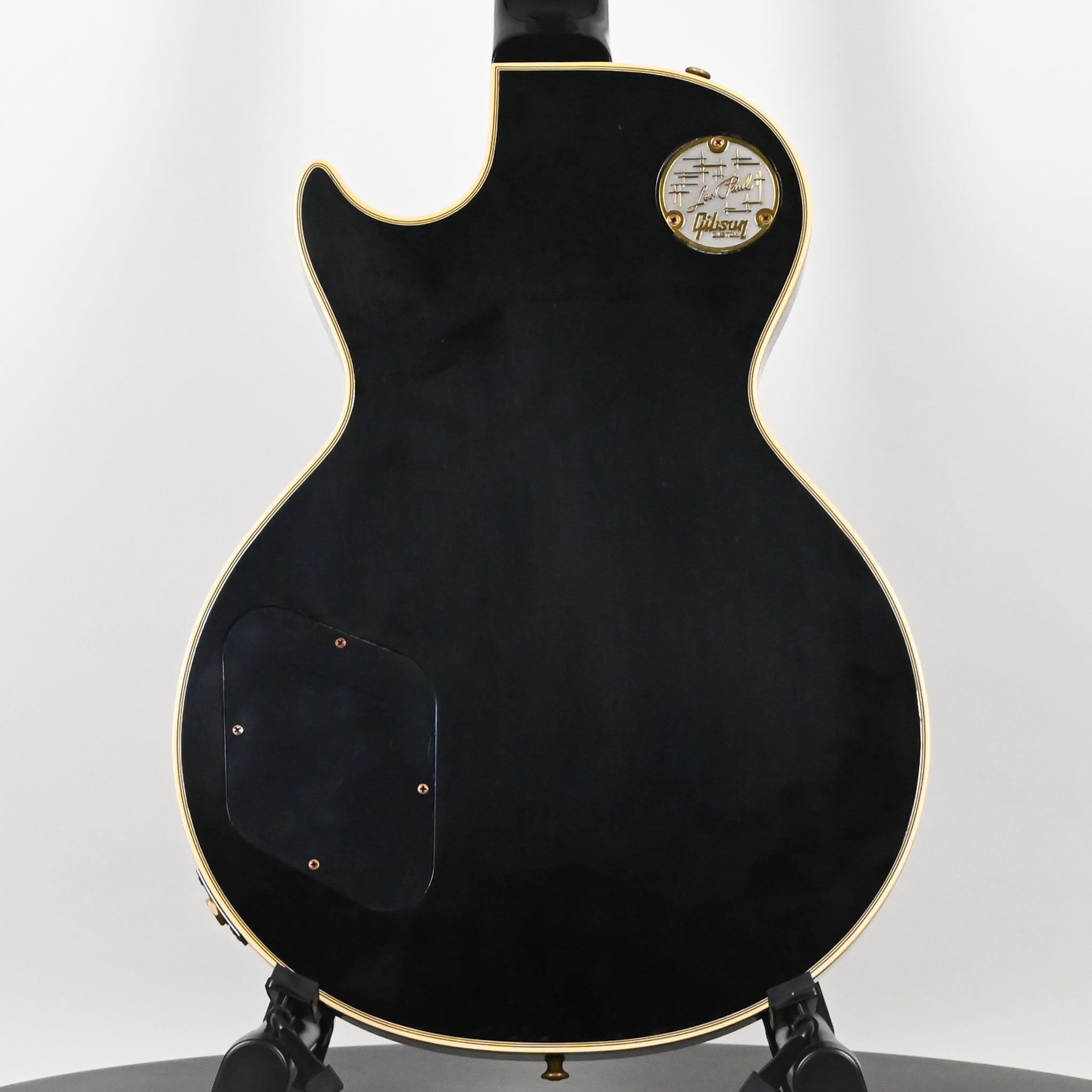Gibson Custom 1968 Les Paul Custom Reissue w/ Gold Hardware Murphy Lab Ultra Light Aged- Ebony 2026 (604648)