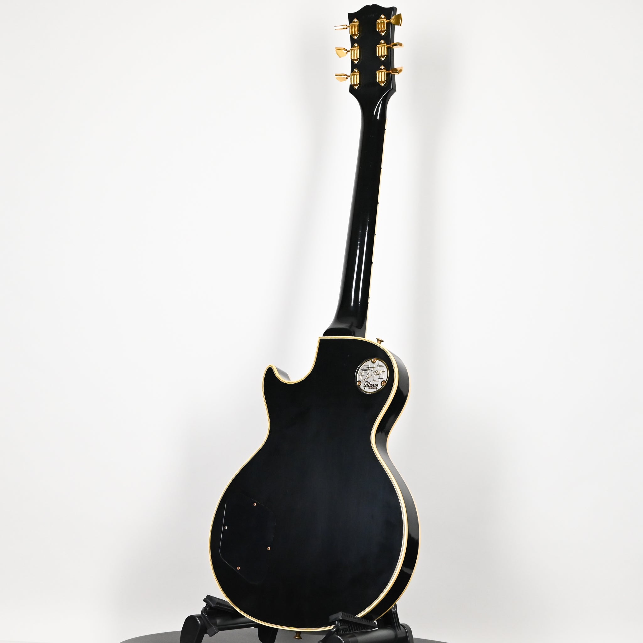 Gibson Custom 1968 Les Paul Custom Reissue w/ Gold Hardware Murphy Lab Ultra Light Aged- Ebony 2026 (604648)