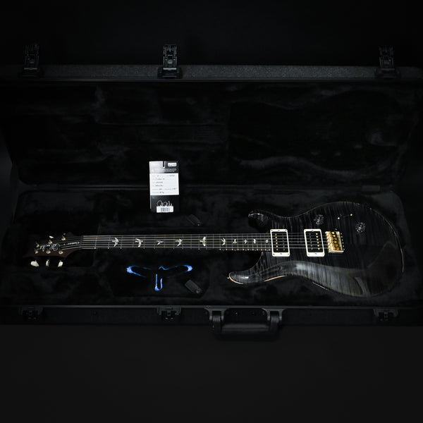 PRS Custom 24 w/ 10 Top & DMO Pickups- Gray Black 2025 (0407085)