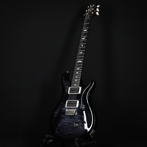 PRS Custom 24 Electric Guitar- Dark Purple Smokewrap Burst (0385682)