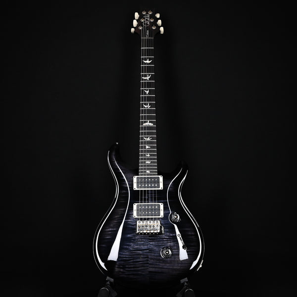 PRS Custom 24 Electric Guitar- Dark Purple Smokewrap Burst (0385682)