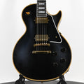 Gibson Custom 1957 Les Paul Custom Reissue w/ Gold Hardware VOS- Ebony 2025 (751936)
