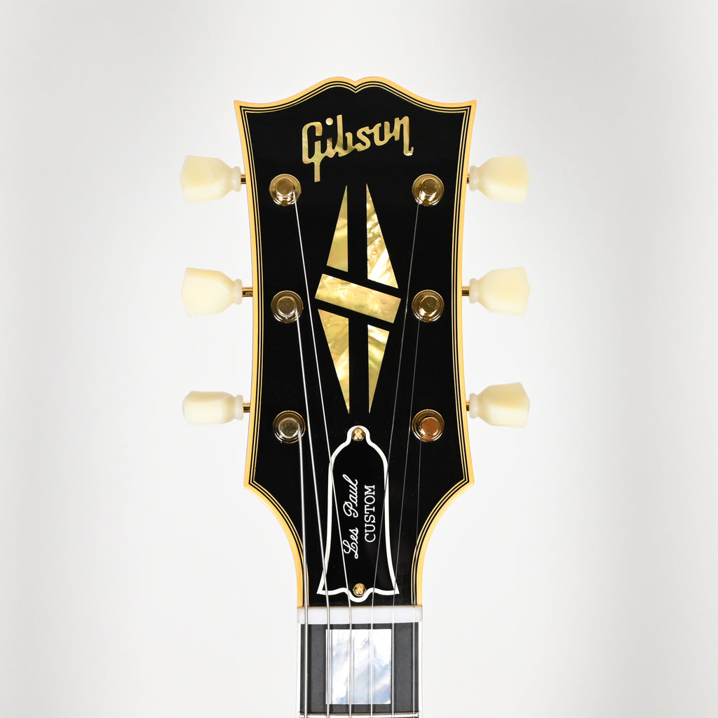 Gibson Custom 1957 Les Paul Custom Reissue w/ Gold Hardware VOS- Ebony 2025 (751936)