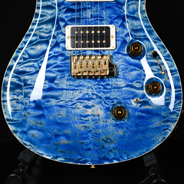 PRS Custom 24 Piezo Wood Library w/ 10-Top, Brazilian Rosewood, & DMO Pickups- Faded Blue Jean 2025 (0409890)