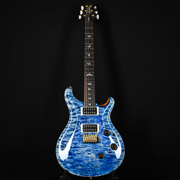 PRS Custom 24 Piezo Wood Library w/ 10-Top, Brazilian Rosewood, & DMO Pickups- Faded Blue Jean 2025 (0409890)