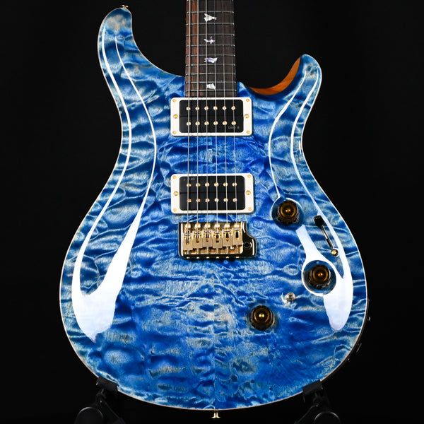 PRS Custom 24 Piezo Wood Library w/ 10-Top, Brazilian Rosewood, & DMO Pickups- Faded Blue Jean 2025 (0409890)