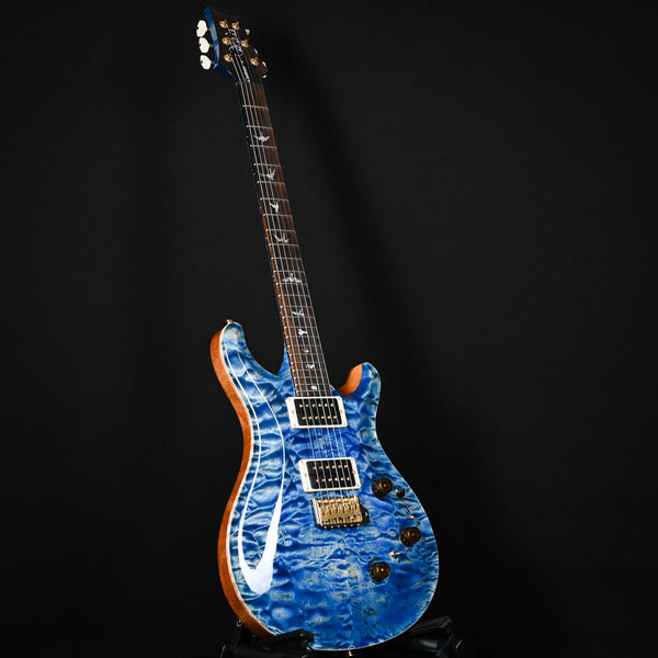 PRS Custom 24 Piezo Wood Library w/ 10-Top, Brazilian Rosewood, & DMO Pickups- Faded Blue Jean 2025 (0409890)