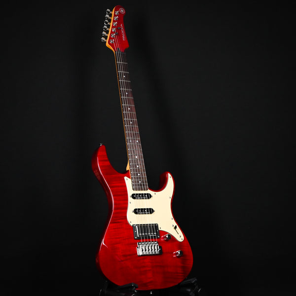 Yamaha PAC612VIIFMX Pacifica Electric Guitar- Fired Red 2024 (IKN233298)