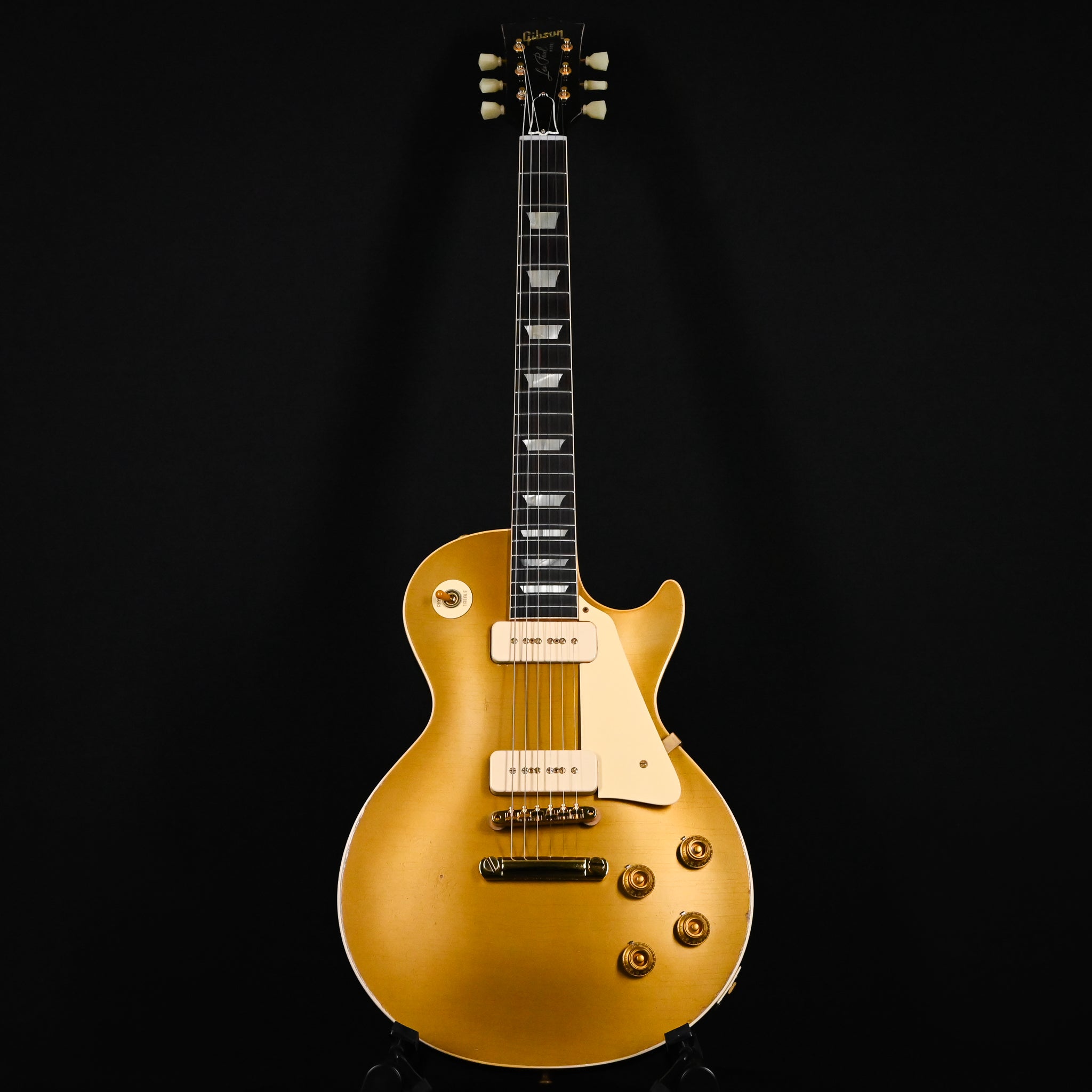 Gibson Custom 1956 Les Paul Standard All Gold Murphy Lab Light Aged- Gold 2026 (66136)