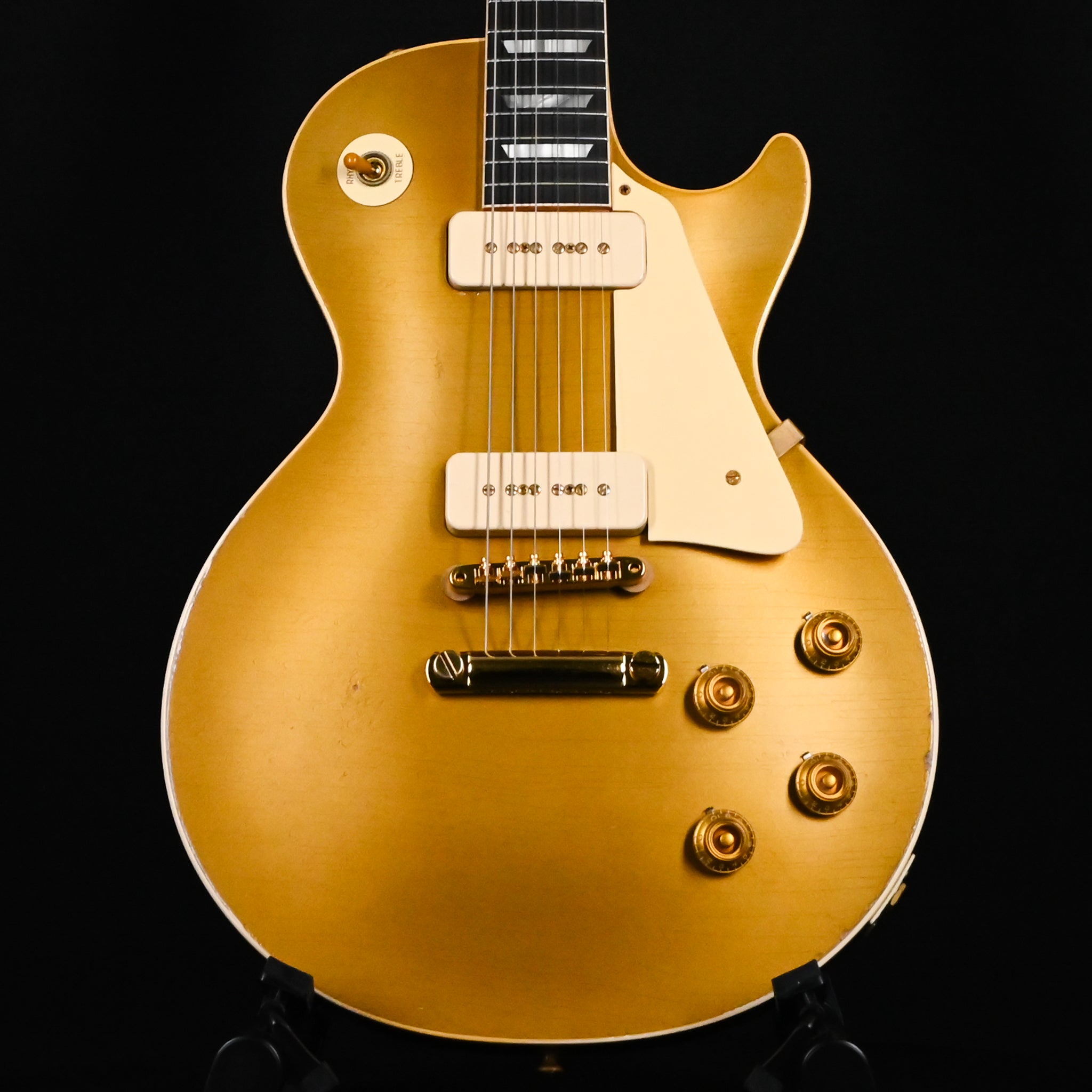 Gibson Custom 1956 Les Paul Standard All Gold Murphy Lab Light Aged- Gold 2026 (66136)