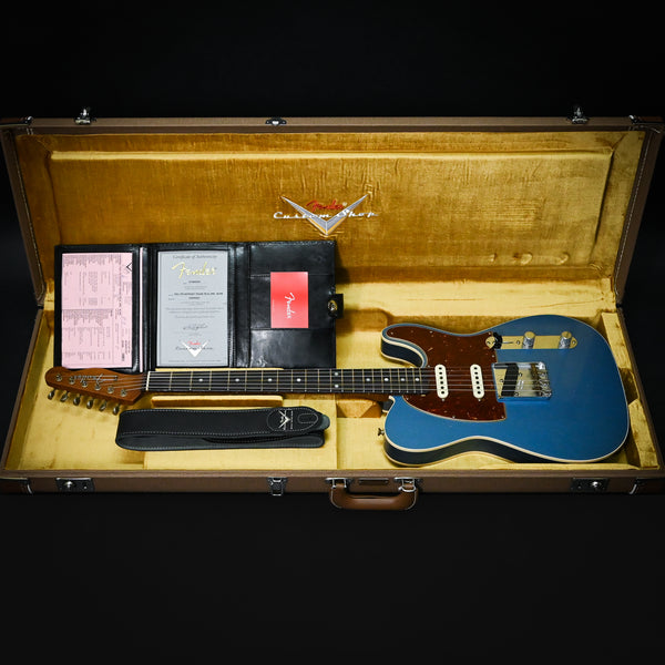 Fender Custom Shop Limited Edition HotShot Teaxas Telecaster Journeyman- Aged Lake Placid Blue 2025 (CZ586223)