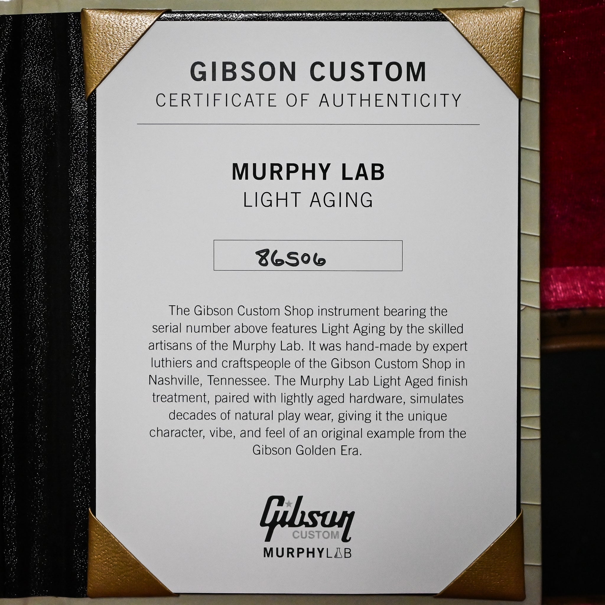 Gibson Custom Limited Edition 1958 Les Paul Standard Reissue w/ Light Figured Maple Top, Murphy Lab Light Aged- Athens Burst 2026 (86506)