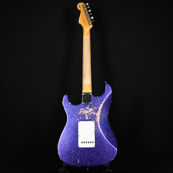 Fender Custom Shop 1962 Stratocaster Heavy Relic Purple Sparkle/ Pink Paisley Josefina Hand Wound Pickups 2024 (R137855)