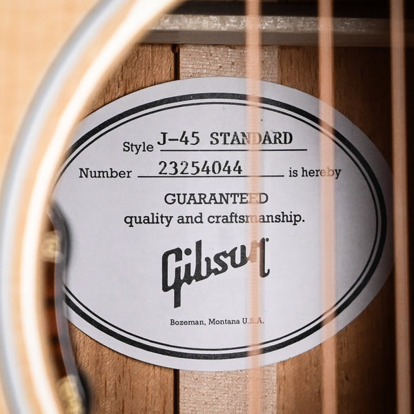 Gibson Acoustic J-45 Standard- Antique Natural 2024 (23254044)