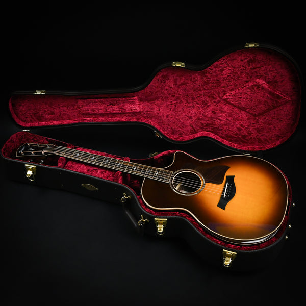 Taylor 814CE Acoustic-Electric Guitar - V-Class Bracing w/ Radius Armrest - Tobacco Sunburst (1204304034)