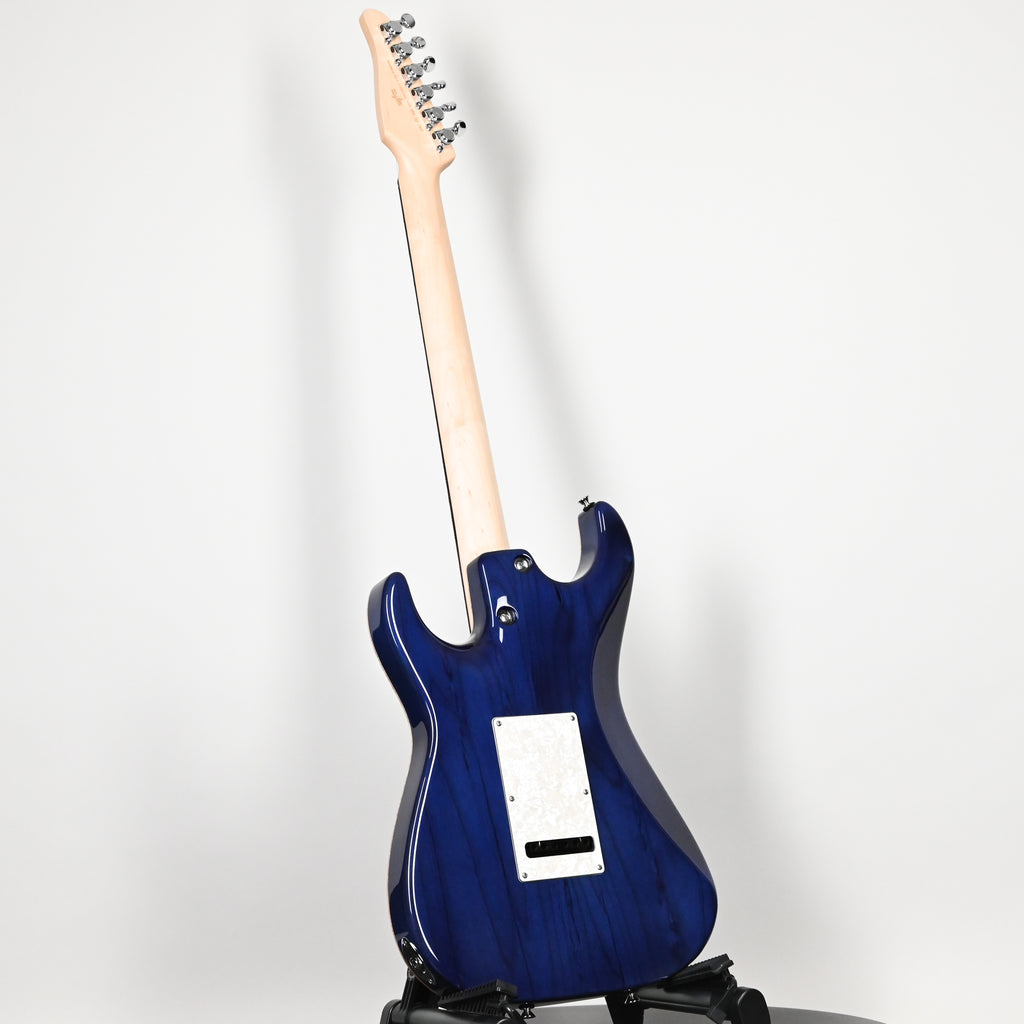 Tom Anderson Custom Drop Top Classic Electric Guitar- Blue Wipeout w/ Binding 2026 (04-30-26P)